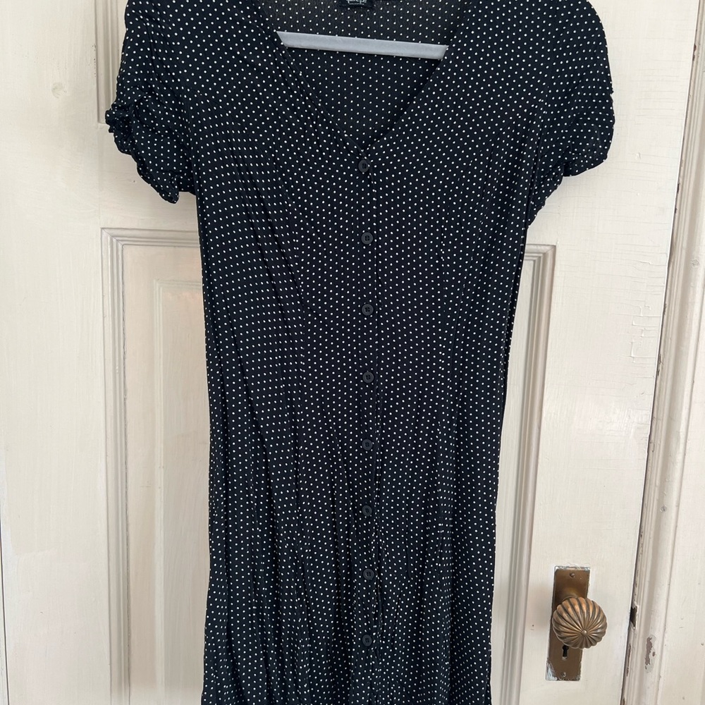 John Galt by Brandy Melville Black/White Dress - Picture 3 of 4